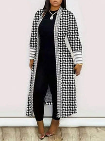 Cardigan Feminino Plus Size Longo Melissa