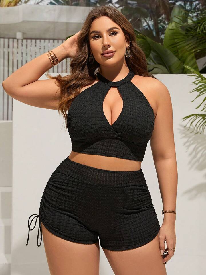 Biquíni Plus Size Shortinho Aella