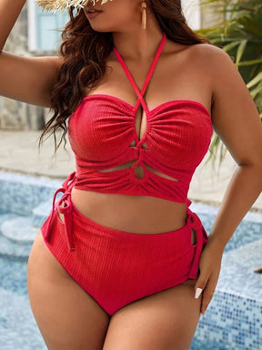 Biquini Plus Size Cintura Alta  Valentina