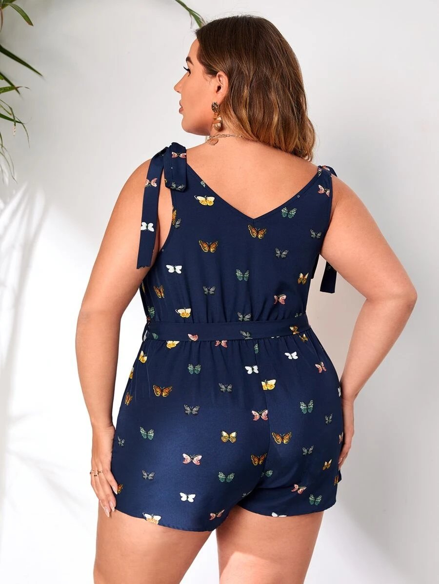 Macaquinho Feminino Plus Size Elisa