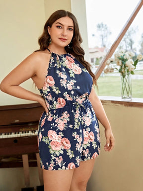 Macaquinho Feminino Plus Size Andréia