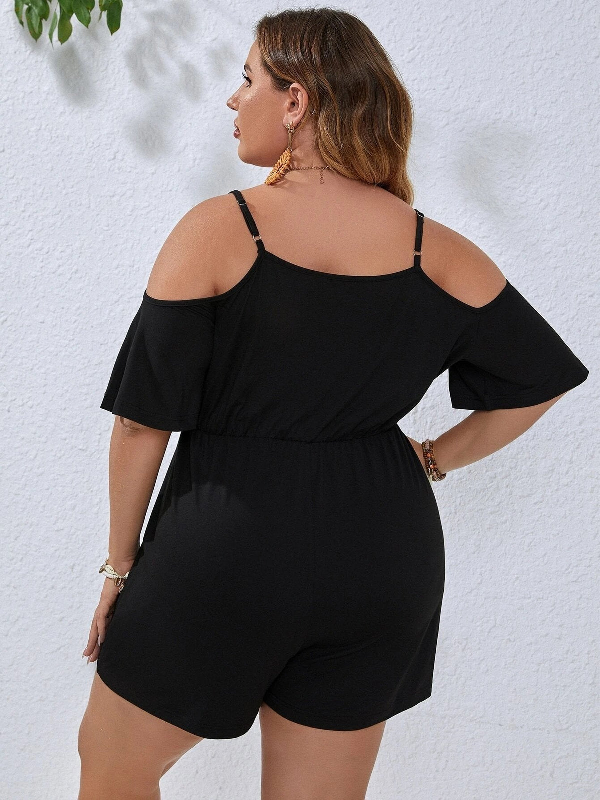 Macaquinho Feminino Plus Size Lucia