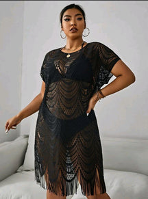 Saida de Praia Plus Size Vestido Viví