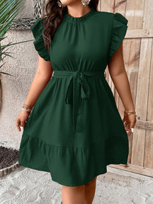 Vestido Curto Plus Size Aline