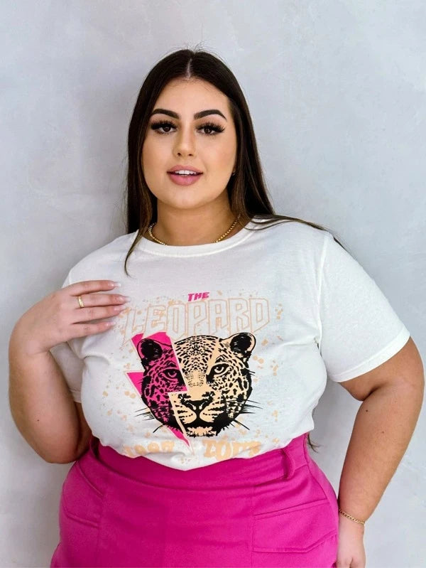 Camiseta Feminina Plus Size Katy