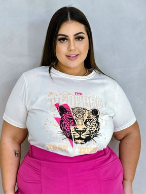 Camiseta Feminina Plus Size Katy