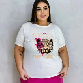 Camiseta Feminina Plus Size Katy