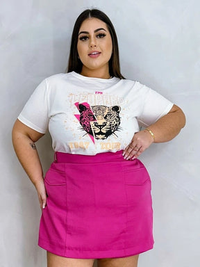 Camiseta Feminina Plus Size Katy