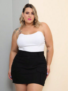 Saia Plus Size Verão Carol