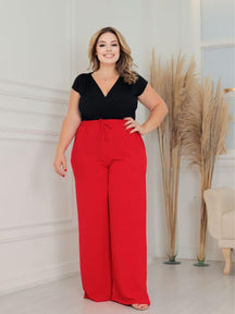 Calça Social Feminina Plus Size Nara