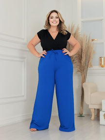 Calça Social Feminina Plus Size Nara