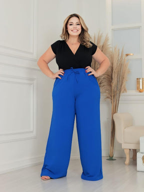 Calça Social Feminina Plus Size Nara