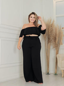 Calça Social Feminina Plus Size Nara