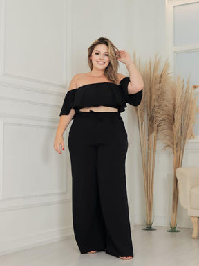 Calça Social Feminina Plus Size Nara